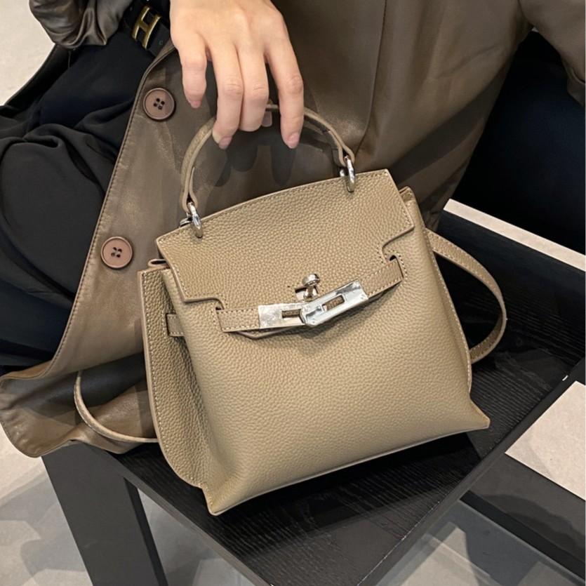Leather Bag 2025 New Women's Bag Fashion Hundreds Of Retro Layered Cowhide Bags Single Shoulder  Real Leather Bag