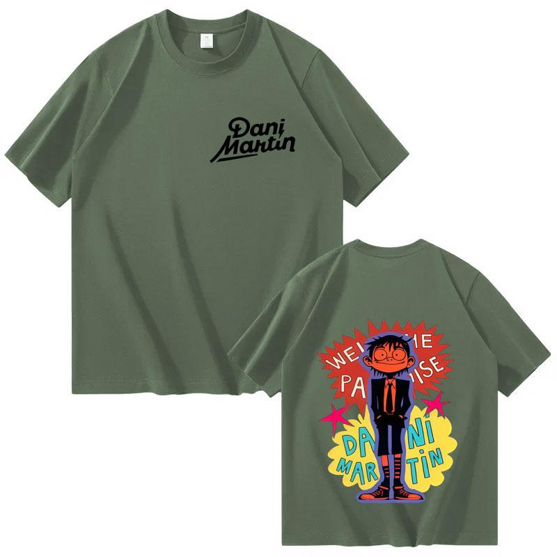

2025 Dani Martin Punk Graphics Print Hot Sale TShirts Men Women Hip Hop Casual Short Sleeve T Shirts Aesthetic Tide Y2K Tshirt 4XL