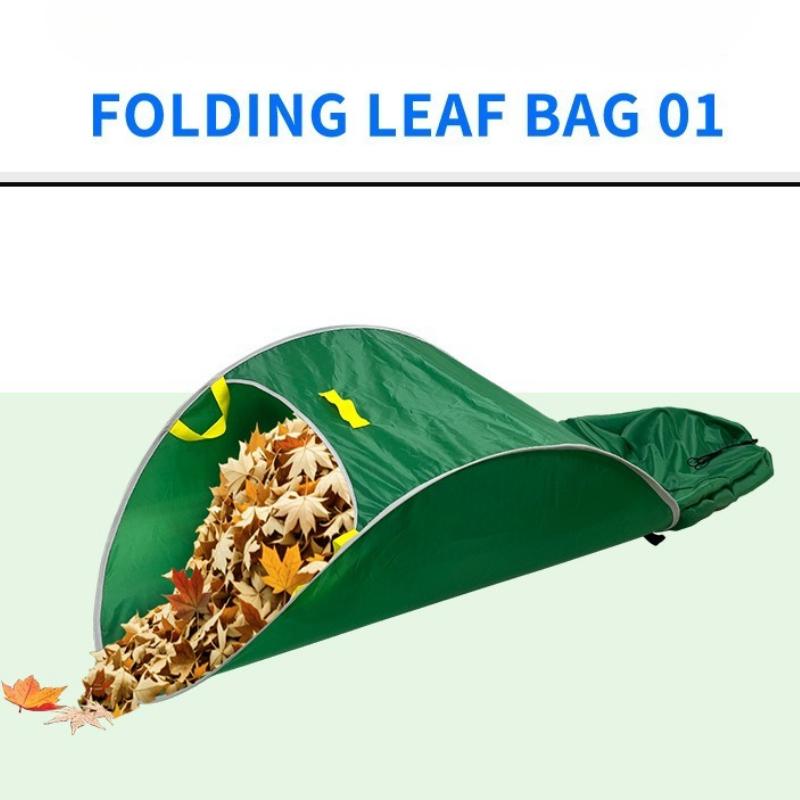 Portable Quick-Open Foldable Leaf Bag, Oxford Cloth Garden Waste Bag for Yard Park Lawn Leaf Collection