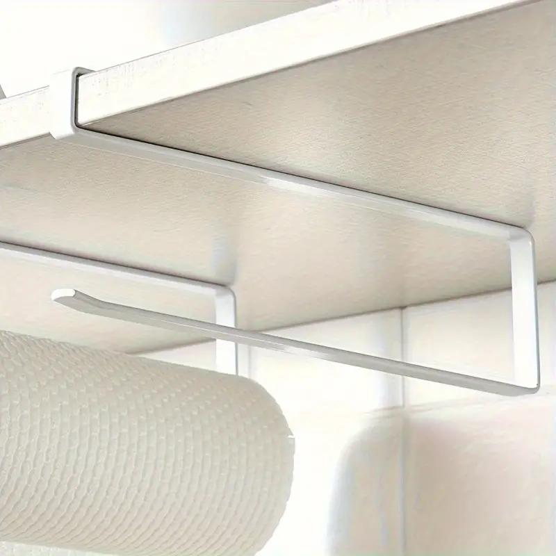 Paper Roll Holder Towel Rack Hanging Shelf Bathroom Storage Toilet Rack Home Kitchen Tissue Accessoriy Wall Stand Hanger Kitchen