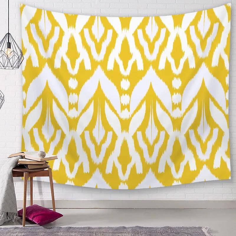 Geometric Shawl Blanket Indian Wall Tapestry Mandala   Boho Yoga Mat Beach Towel