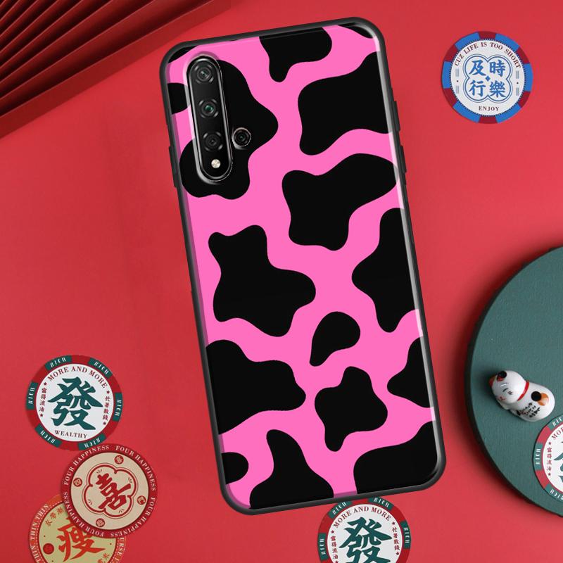 Cow Print For Huawei P20 P40 P30 Lite P60 Pro Nova 12s 11i 12i 10 9 SE 5T Y91 Y90 Y60 Y70 Y72 Y61 Case