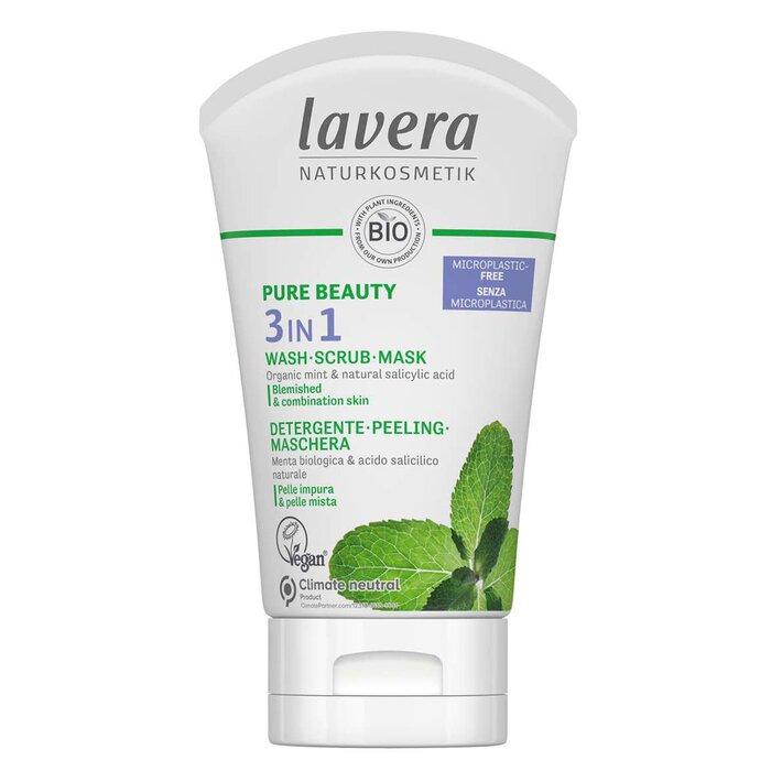 Lavera Pure Beauty 3-in-1 Wash, Scrub, and Mask (for Combination Skin)