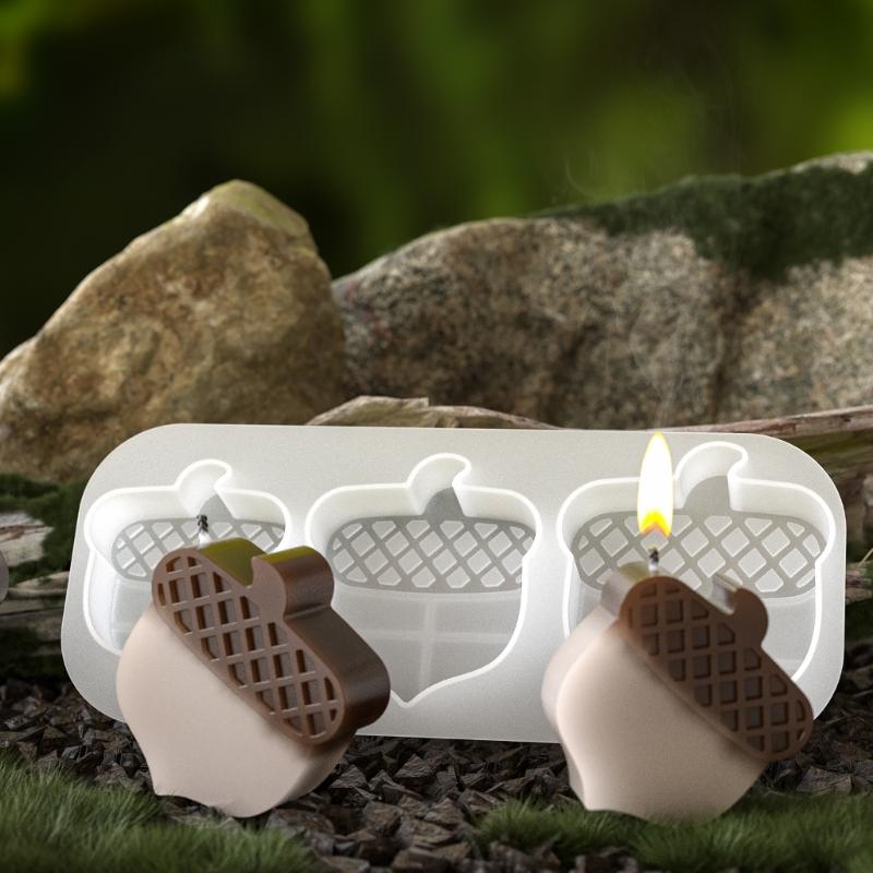 Pinecone Silicone Molds Plasters Molds Epoxy Resin Molds Mushroom Candle Molds Ornament Molds Casting Molds
