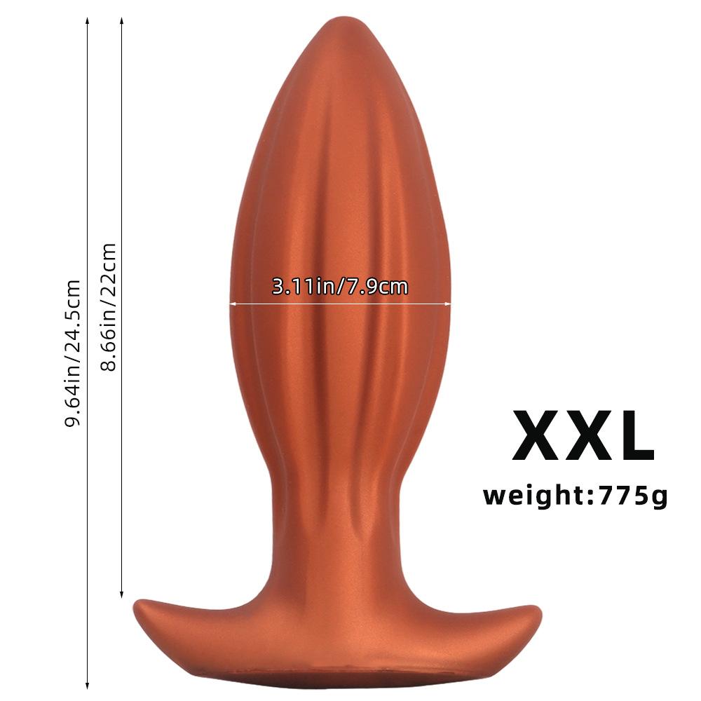Super Silicone Anal Plug for Men and Women Going Out in The Backyard Wearing Anal Dilators To Stimulate Adult Sexual Products