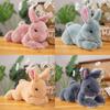 Rabbit Plush Simulation Stuffed Toy Animal Dolls Room Decoration Gifts Kids