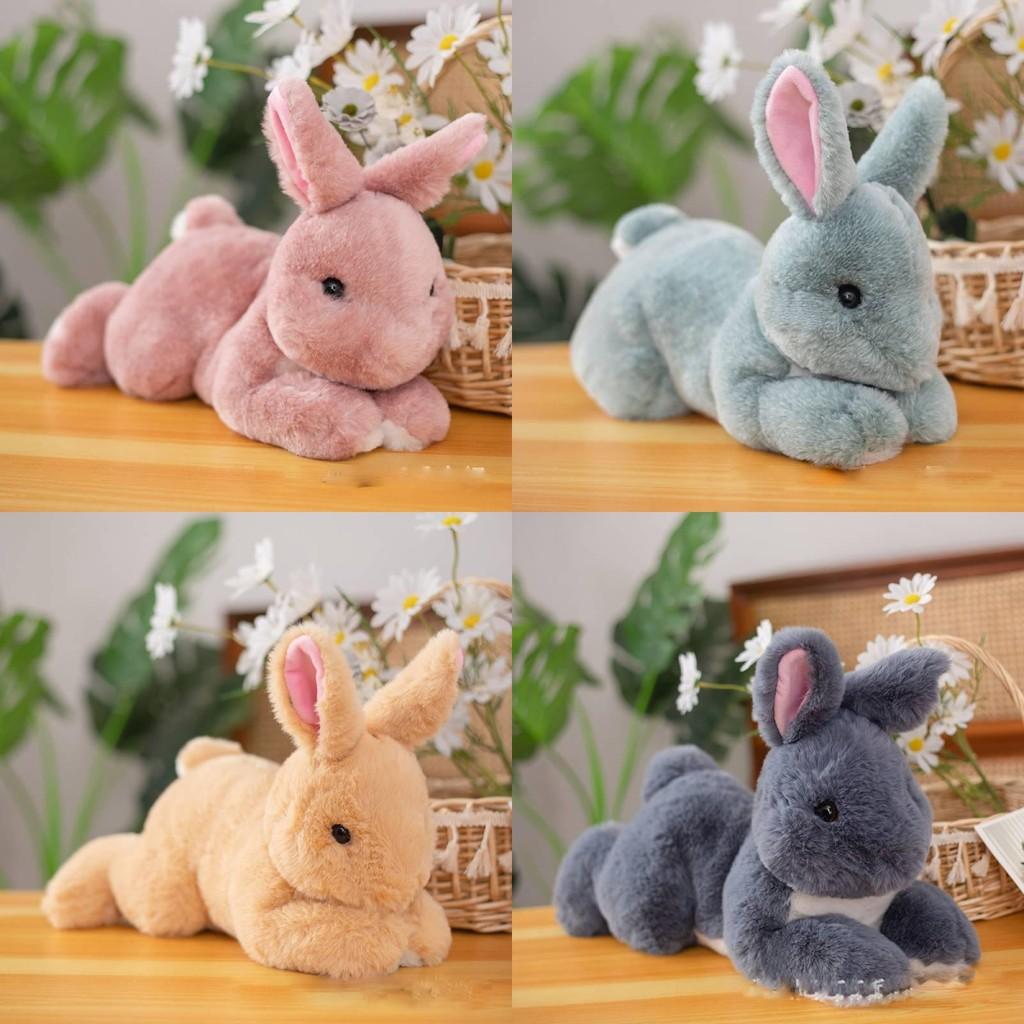 Rabbit Plush Simulation Stuffed Toy Animal Dolls Room Decoration Gifts Kids