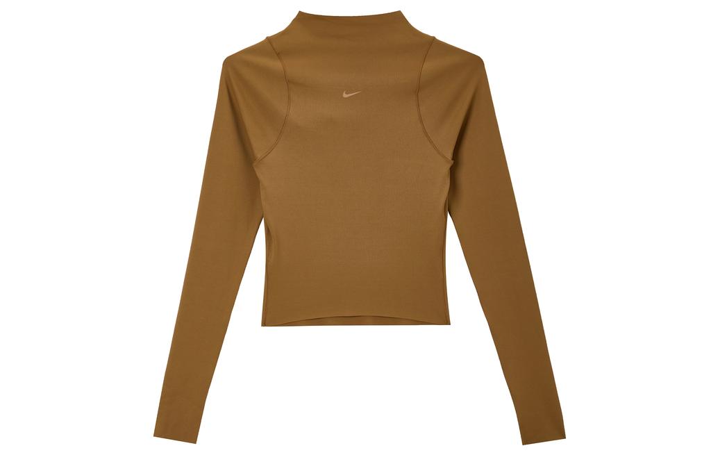 Nike Zenvy Regular T Shirt Women's Light British Umber/White FN3023-281