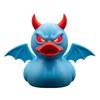 Demon Duck Figurine 3D Printed Devil Duck with Red Horns Bat Wings Halloween Gothic Collectible Statue Desktop Home Decor for Teens Adults