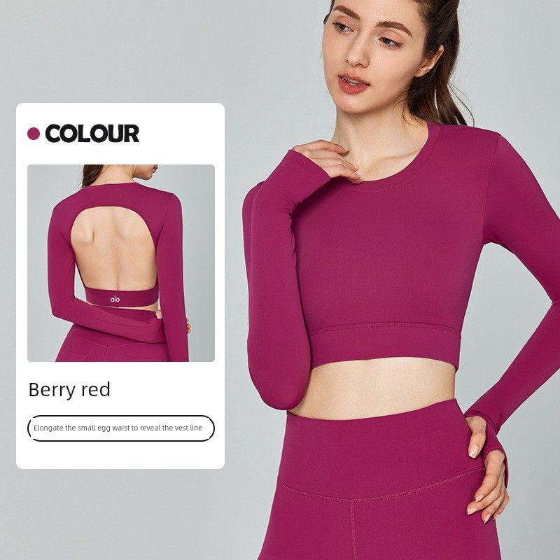 

American Coparo Yoga Clothes Half Fixed Cup Running Sports Bustier top Pilates Dedicated Workout Clothes Women