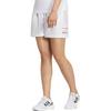 Adidas Solid Stripe Sports Casual Shorts Women Bottoms White HT6893