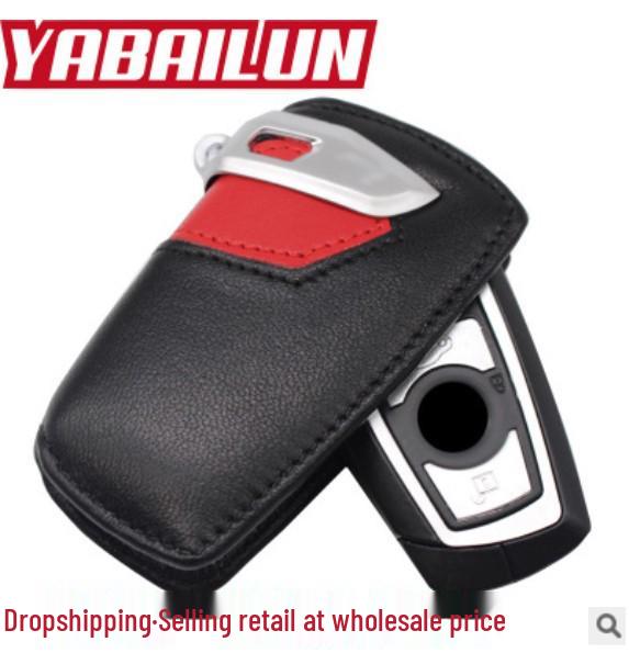 

Key Case for New Series: 7 Series, 5 Series, 116, 118, and 3 Series BMW Round Head Black