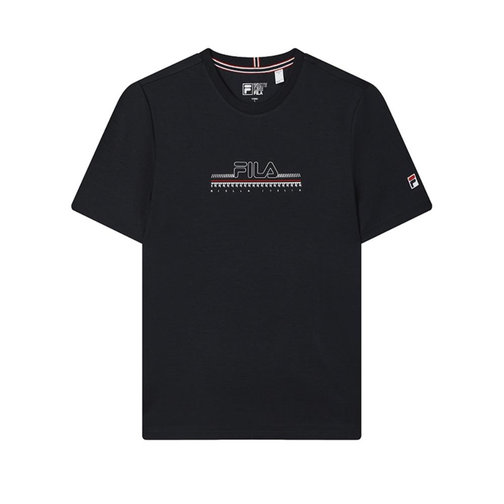 New FILA T Shirts Men's Legend Blue F61M523101FNV