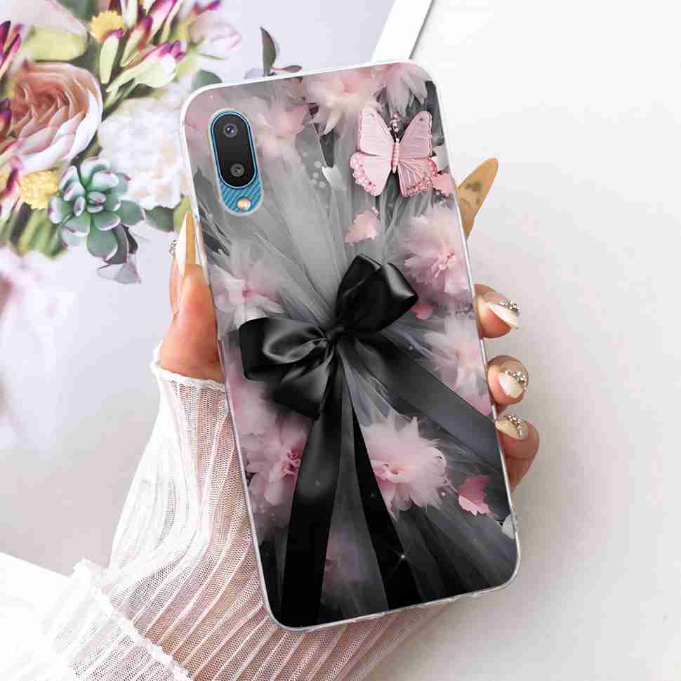 For Samsung Galaxy A02 Case SM-A022F Soft Silicone Colorful Painted Cover Case For Samsung A02 A 02 Galaxy M02 M022F Fundas Bags