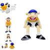 Soft And Skin-friendly Jeffy Cartoon Plush Hand Puppet Toy For Kids And Adults Perfect Christmas And Birthday Gift!