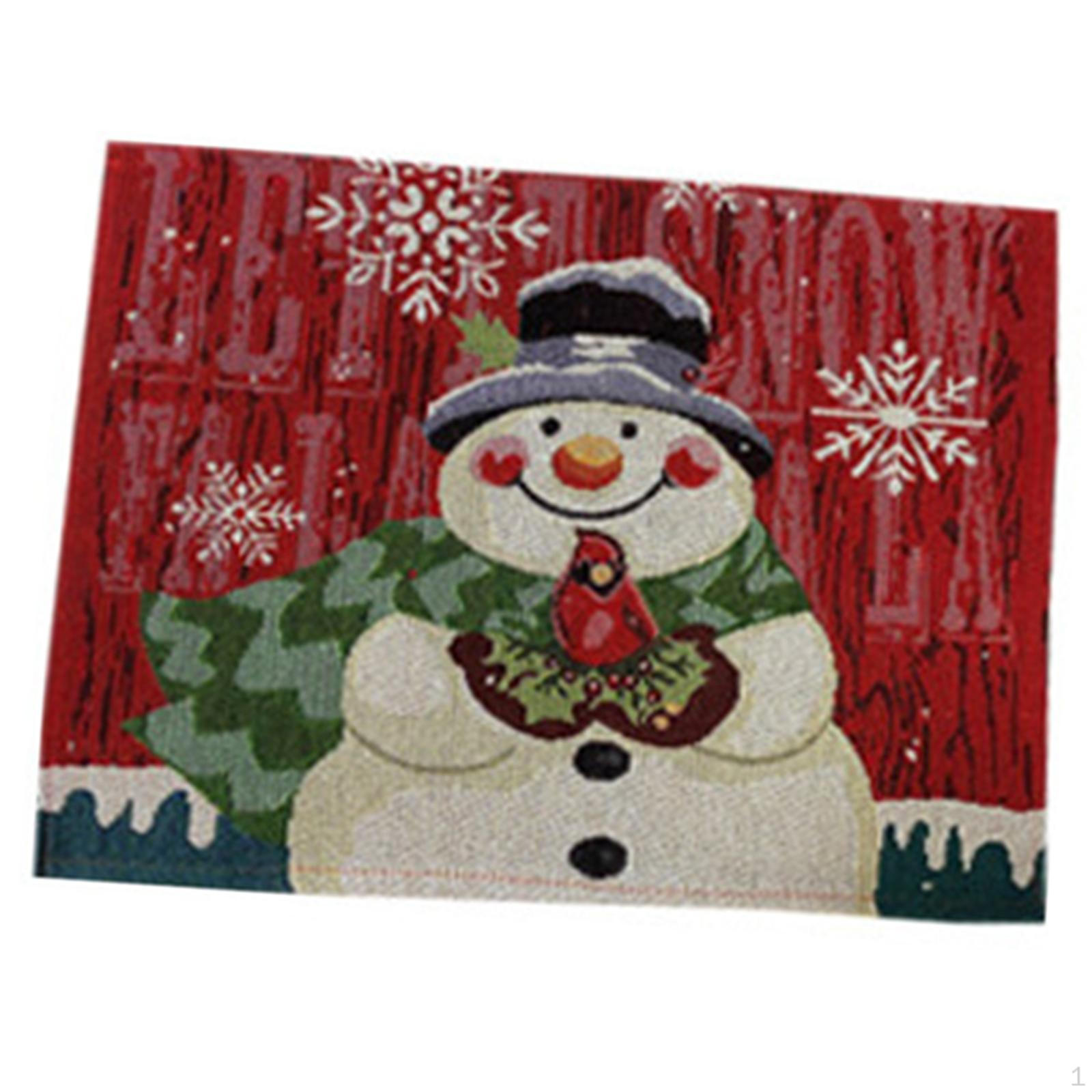 

Рождественская скатерть, украшение, моющаяся скатерть, дорожка для зимы 32cmx42cm