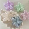 1 Pc Dopamine Blooming Flower Catching Clip Sweet Flower Hair Claw Back Hair Clip High Ponytail Shark Clip