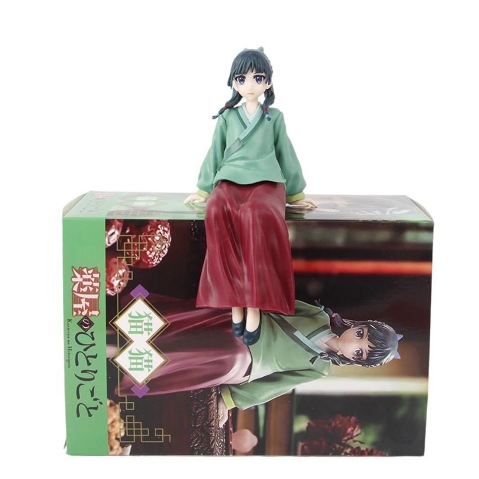 17cm Anime The Apothecary Diaries Figure Maomi Action Figural Pvc Model Kawaii Car Decoration Doll Children Toys Christmas Gifts Kid Friendly
