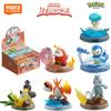 Blokees Pikachu Eevee Charmander Charizard Greninja Meowscarada Ceruledge Cartoon Characters Building Block Toy