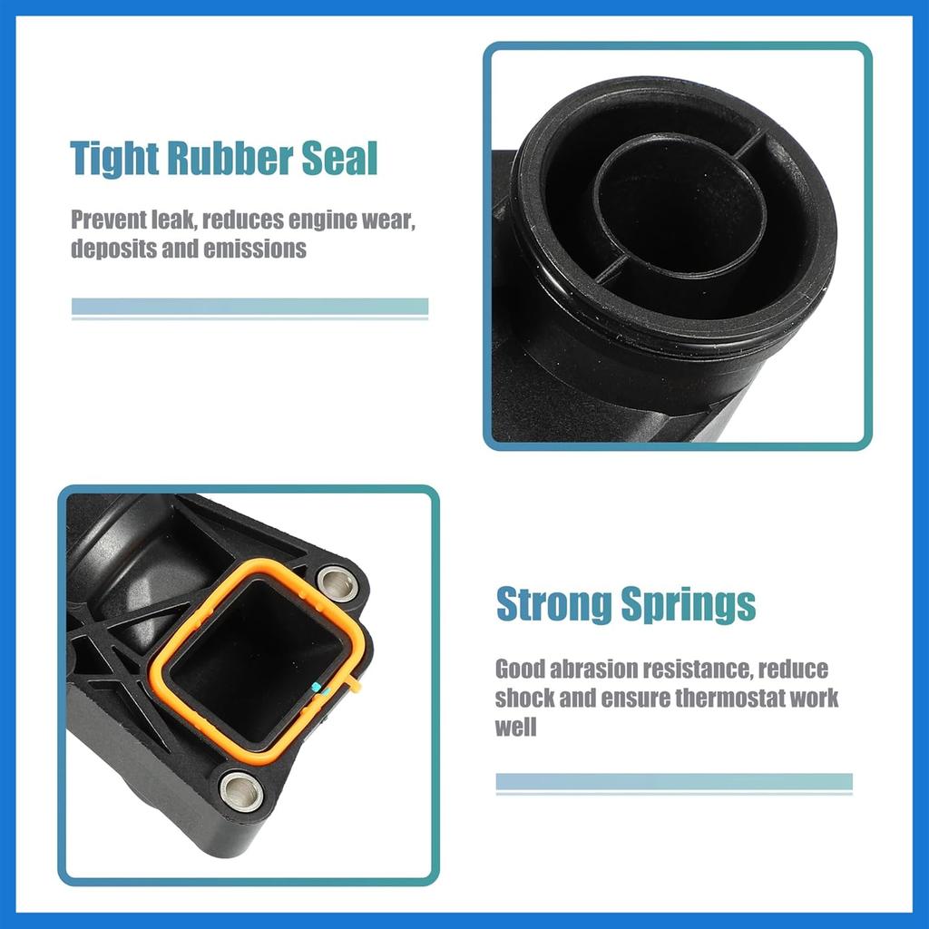Kühlmittelthermostatgehäuse-Baugruppe für Mercedes-Benz C400 E400 SL450 CLS400 GLE450 für AMG 902-5843 2762000315 785-212 2762000315 Auto
