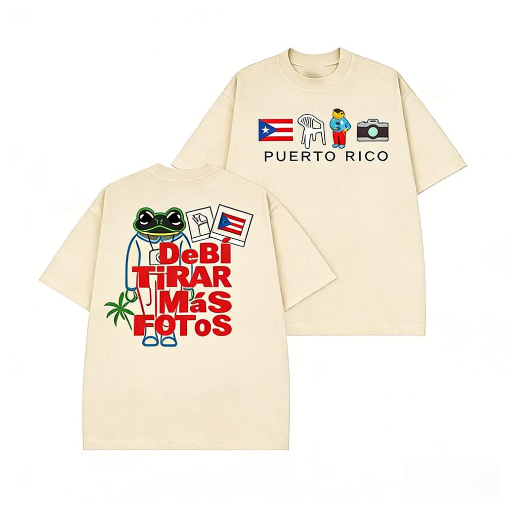 Bad Bunny DTMF Album TShirt for MenWomen Summer Pure Cotton Clothing Fashionable Casual Short Sleeved Tshirt Streetwear