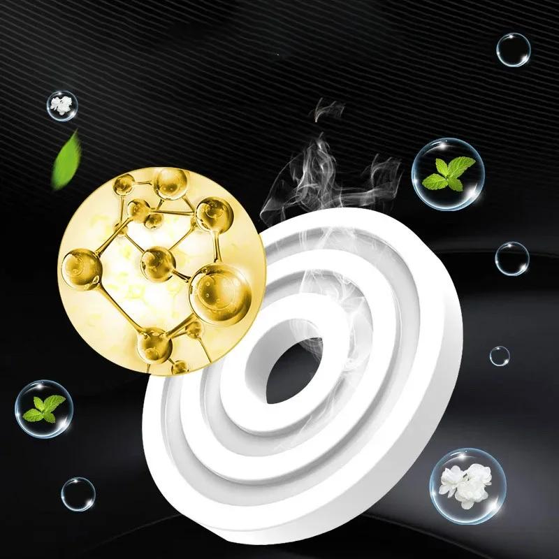 5PCS Universal Car Air Freshener Long Lasting Fragrance Preservation Perfume Diffuser Fragrant Tablet Car Accessories Interior