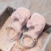 2025 neue Sommer Kinder Mädchen Sandalen kleines Mädchen Baby weiche Sohle Schleife Prinzessin Schuhe Kinderschuhe