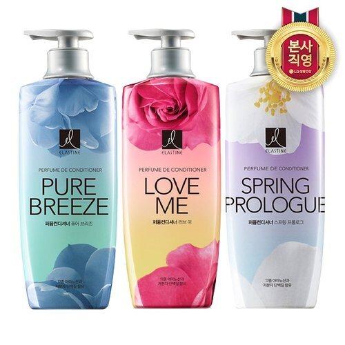 [ELASTINE]ELASTINE Perfume Conditioner 600ml x 2 (Choose 1 from Love Me, Pure Breeze, or Spring Prologue)_667131 Love Me Conditioner x2