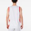 Under Armour Relaxed Breathable Round Neck Basketball Jersey Men Tops White 21600112-100