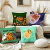 Fashion M-muziks Cute T-tigers Cushion Cover Pillow Cover Decoration Room Home Sofa Living Office Car Nordic Simplicity
