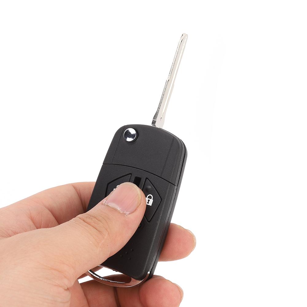 3+1 Button Folding Remote Flip Shell Key Fob Case Cover Fit for Mitsubishi 20072010 Eclipse