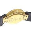 Dior Bakira Watches 46.153-4 blackDial Plated Gold/leather Quartz Analog display Women Used