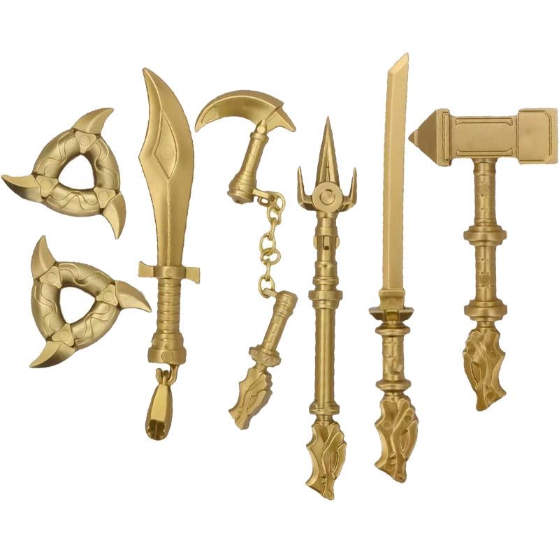 MOC Kreative Bausteine Zubehör Fantasy Thema Spielset mit Umhang Flügeln Rüstungsteilen STEM Lernspielzeug Kinder DIY