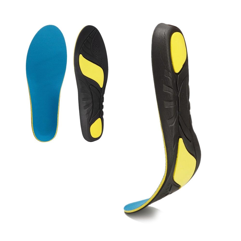 Unisex Soft Comfortable Elastic Massage Insoles EVA Shoes Insole Sneaker Insert Cushion (S)