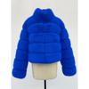 S-6XL large size women's fox fur coat, winter new fashionable versatile environmentally friendly artificial fur coat