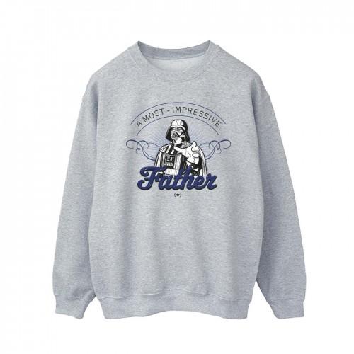 Star Wars Mens A Most Impressive Father Sweatshirt