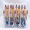 Cartoon Fork Spoon Dinnerware Sets Capybara Kitchen Tableware Cute Cutlery Set  Kitchen Accessories