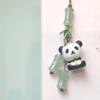 Phone Charm Lucky Panda Pendant Coloured Glaze Phone Straps Mobile Phone Lanyard  Jewelry Gift