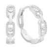 Silver Earrings with Cubic Zirkonia (2207641)