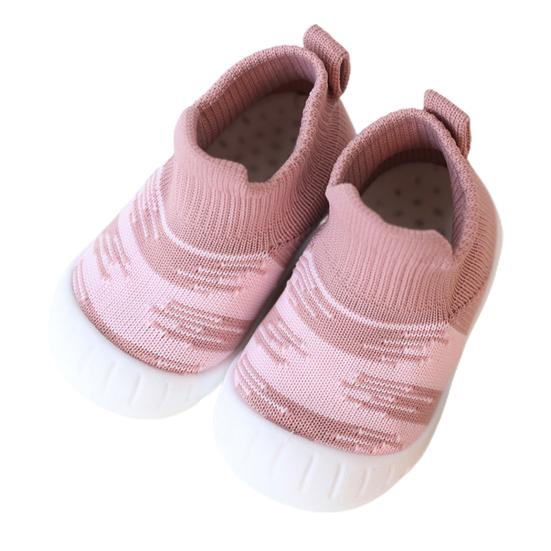 

1 пара детской обуви, ударопрочные, амортизирующие, противоскользящие тапочки для маленьких мальчиков и девочек для малышей 15 розовый