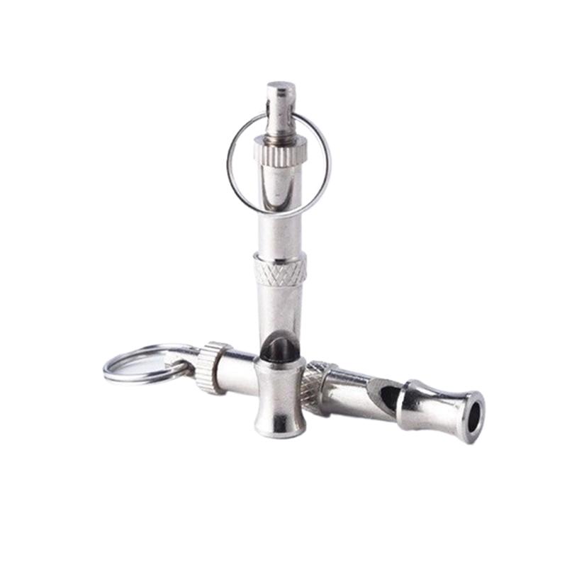 3Pcs Pet Whistle Training Dog Whistle Ultrasonic Dog Trainer, Dog Whistle Training Dog Whistle, Pet Supplies, Silver