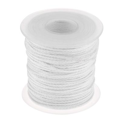 61m Environmental Spool of Cotton Braid Candle Wick Core for DIY Oil Lamps