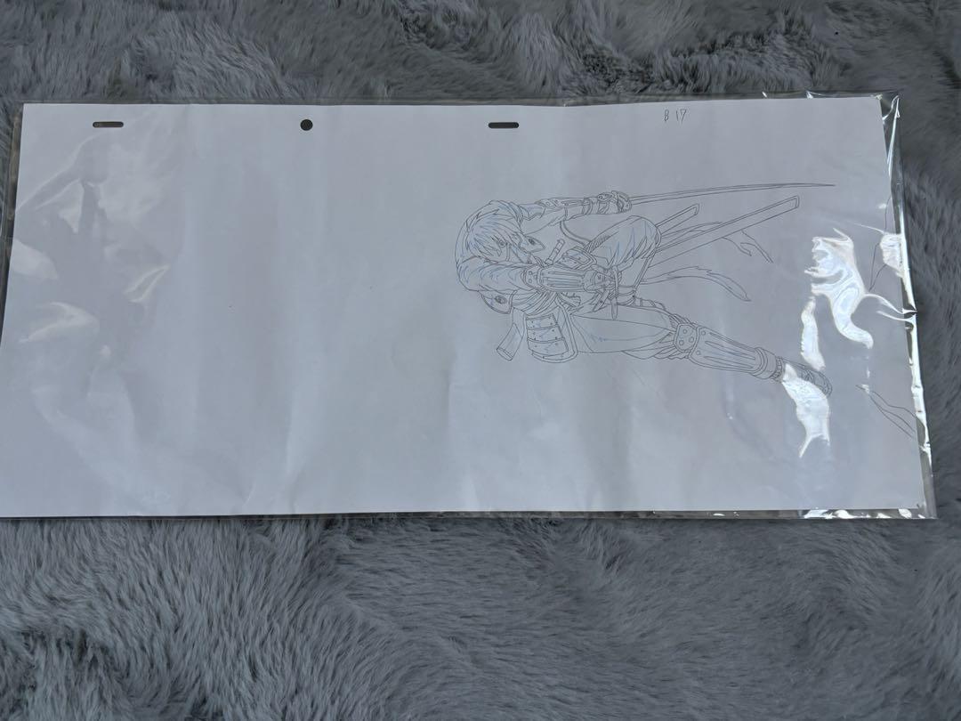 

[USED] Hirano Kouta Great Exhibition Drifters Shimazu Toyohisa Anime Original Art