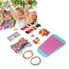 Friendship Bracelet Making Kit with 30 Strings Roped 13 Colorful Nails 30 Colorful Pegs Jewelry Stri