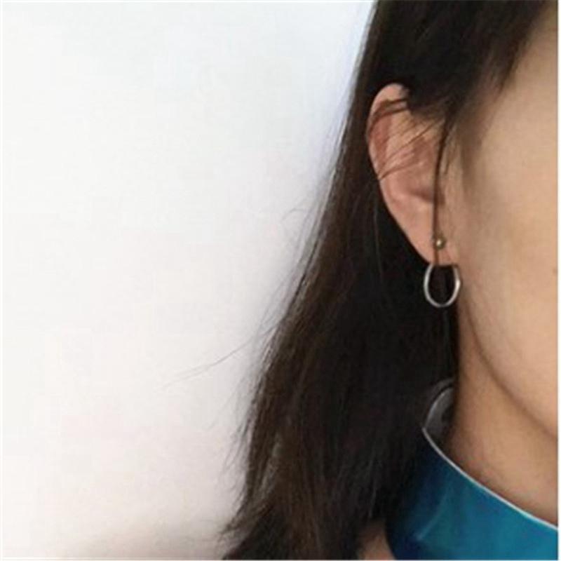 Stud Round Cute Geometric Earrings Earring holder Earrings for women Vintage