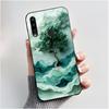Casing For TCL L10 Pro Case Aesthetic Fashion Cute Cat Cartoon Pattern Shockproof Soft Silicone Back Cover Black TPU Phone Case