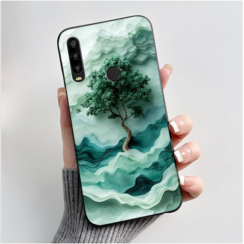 Casing For TCL L10 Pro Case Aesthetic Fashion Cute Cat Cartoon Pattern Shockproof Soft Silicone Back Cover Black TPU Phone Case