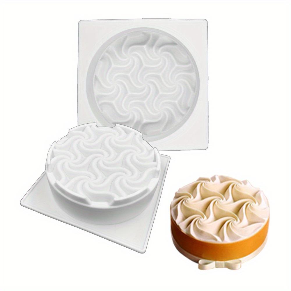 1pc Nonstick Silicone Cake Mold, Baking Pan Pastry Mold For Christmas Anniversary Birthday Cake, Loaf, Muffin, Brownie, Chocolate, Cheesecake,