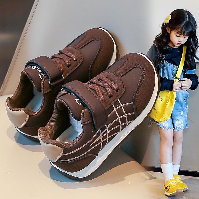Fashion 2025 Spring Autumn Children's Forrest Gump Shoes  New Style Girls' Fashion Versatile Casual Shoes Boys' Soft Soled Sports Shoes