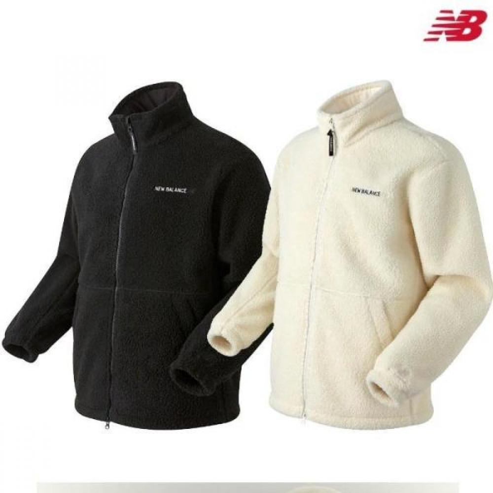 

New Balance Uni Nb Флисовая кофта-стойка с надписью Nbmda49063 Ivory (95)